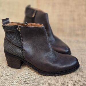Pikolinos Boots Leather/Suede Graphite/Dark Grey - Used EU Size 35